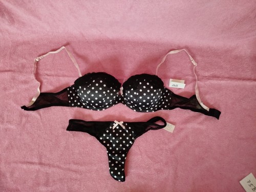 Push set schwarz polka - schwarz,