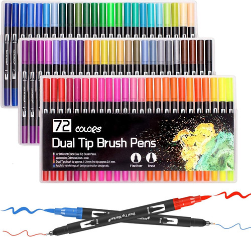 Dual tip brush - tip,