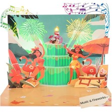 Geburtstagskarte musik licht - geburtstagskarte,