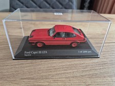 Minichamps Modellauto 400082225 - Ford Capri III GT 4  - 1:43 - rot - selten