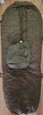 BW Mumienschlafsack Größe 4 (bis 205 cm Körpergröße)  aus 1995 mit Packbeutel
