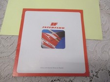 DDR INTERFLUG IF  WERBUNG in