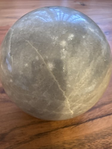 Große kugel aus natur calcit - aus, natur-calcit