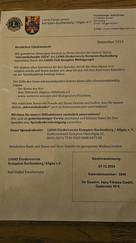 Gutschein verkaufen - zu,