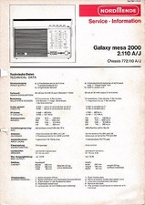 Service manual for Nordmende