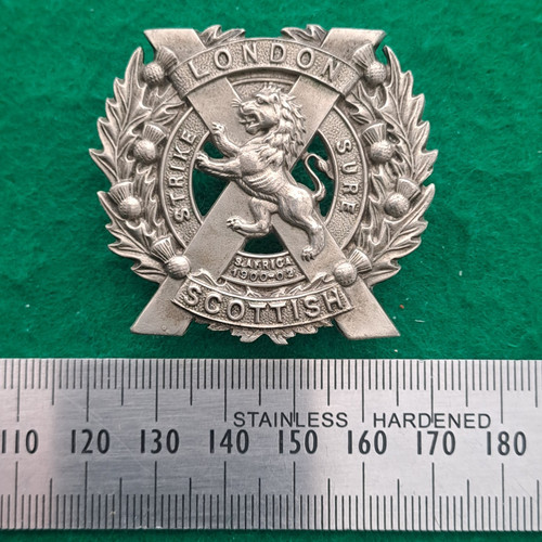 British army london scottish - british,