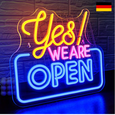 Neon Schild LED Open Yes We