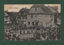 Ak Hördt im Elsass 1917 mit der Abb. vom Hördt´er Messti mit Gasthaus