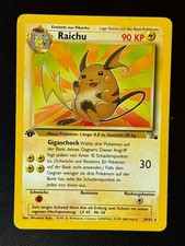 Raichu 29/62 Fossil Rare 1st