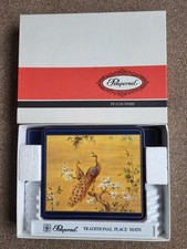 8x Pimpernel Vintage Pfauen