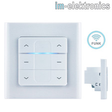 Funk Steuerung Funkempfänger 2-Kanal Fernbedienung Markisenmotor Jalousiemotor