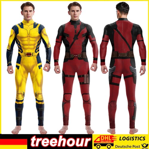 Herren cosplay deadpool - herren,