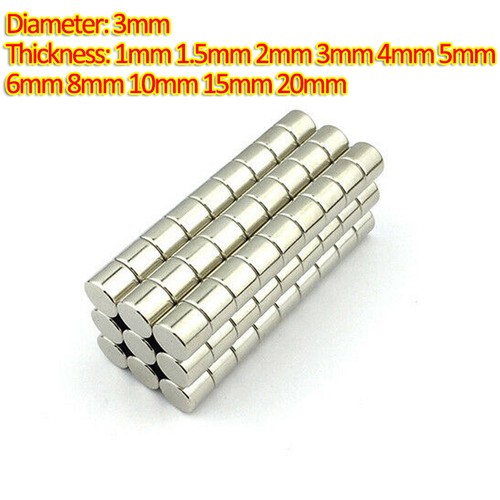 Starke magnete dia - starke, 3mm