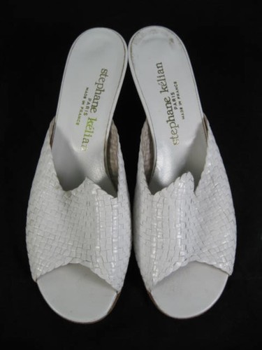 Flechtleder pantolette 5 - pantolette, 6,5