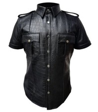 Herren schwarz Alligator