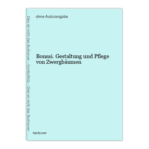 Bonsai gestaltung und - gestaltung, pflege