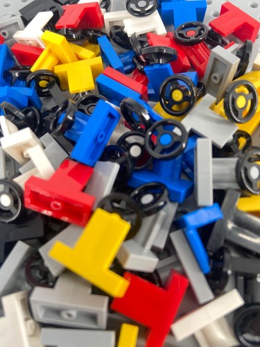 Lego 10x lenkrad lenkstand - 10x,