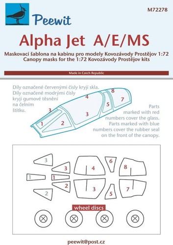 Canopy mask alpha jet e - jet, a/e/ms