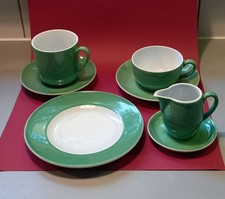 Geschirr-Set, Original Dibbern, grün