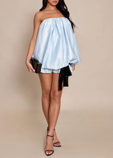 *** BALLONSAUM KLEID SAMT