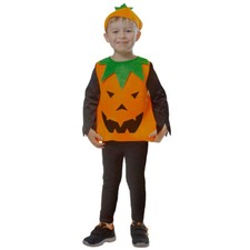 KINDER KÜRBIS KOSTÜM & HUT