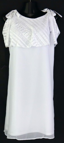 Stilvolles kleid mit spitze - stilvolles, gr