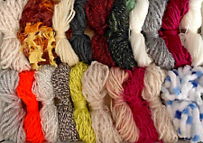 20 neue Wollreste zum Basteln Stricken Häkeln usw....(35