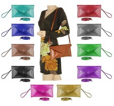 ITAL DAMEN TASCHE LACK LEDER