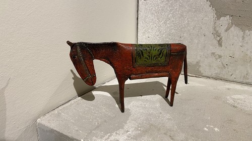 Esel pferd aus metall - pferd,