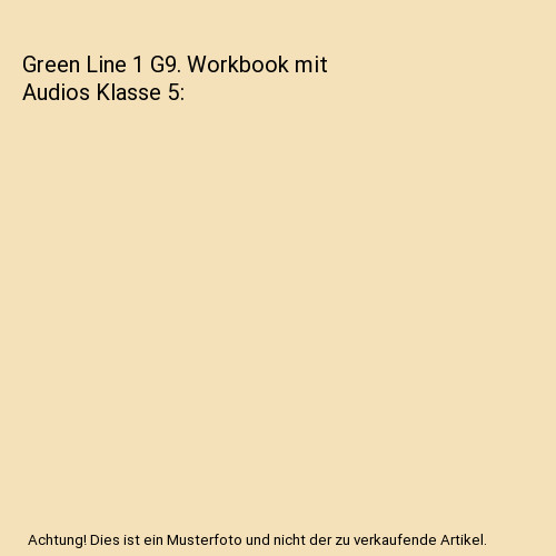 Green line workbook - 1, mit