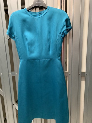Escada cocktailkleid türkis - cocktailkleid,