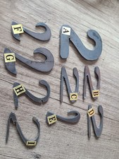 Hausnummer Nr Metallzahlen Metall Zahl zwei 2 industrial rustikal style Nummer