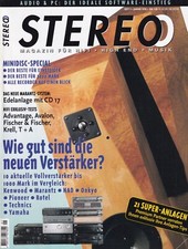 ? STEREO 1/1998 - Magazin f HiFi • High End • Musik - Marla Glen, MiniDisc Spec
