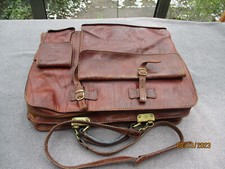 Vintage The Bridge Aktentasche, Marron, Story Uomo, Umhängetasche, gebraucht