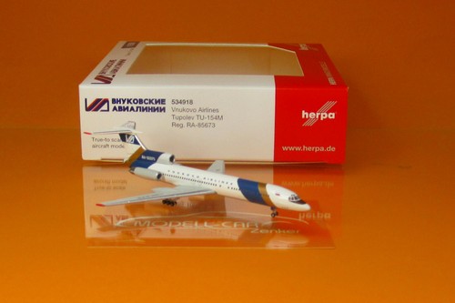 Herpa 534918 vnukovo airlines - vnukovo,
