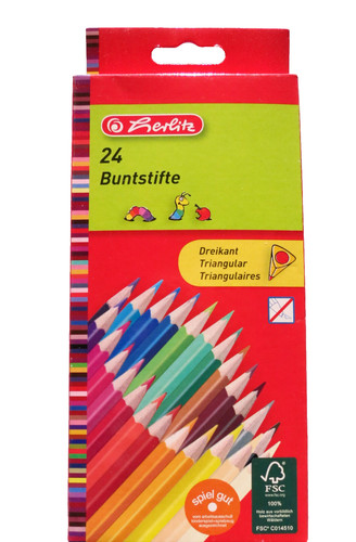 Herlitz buntstifte dreikant - herlitz,