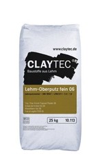 CLAYTEC Lehm-Oberputz fein 06