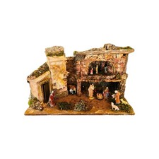 Handgefertigte Krippe mit