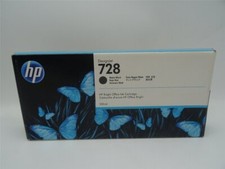 Original HP F9J68A / 728 Tintenpatrone schwarz matt für T730 Series / MHD 2019