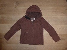 JACK WOLFSKIN URBAN OUTDOOR Jacke Teddyfutter Kapuze Braun Gr.34 /XS *TOP*