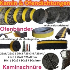 Kamindichtung Ofenschnur