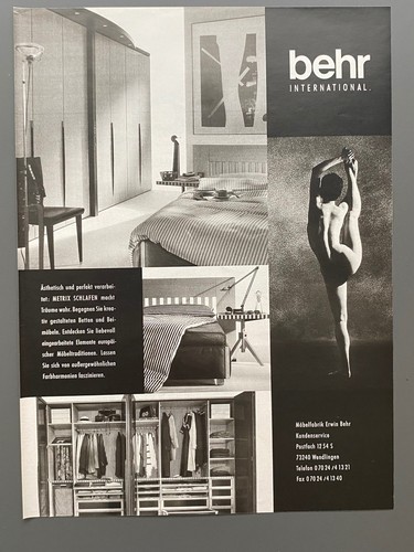 Möbelfabrik erwin behr - erwin,