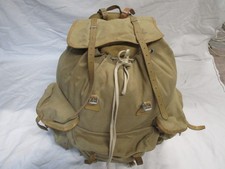 Vintage Rucksack "LaFuma", original, Canvas/Leder, Metallrahmen, sauber