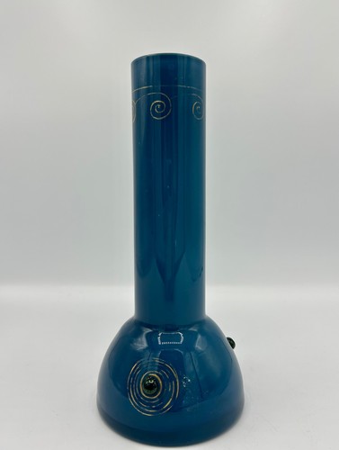 Art deco glas - deco, blaues