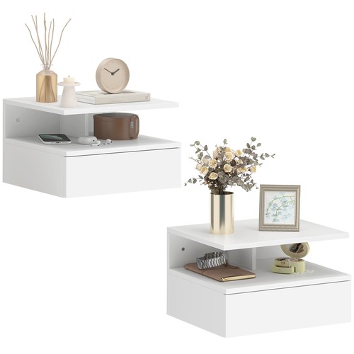 Homcom moderner nachttisch - homcom,