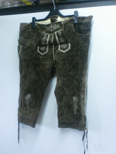 braune Trachten Kniebund Lederhose Gr. 58 von Edelnice
