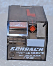 Schrack  - multimode - Relais  - Steckrelais  MR 306220  220 V 10 A