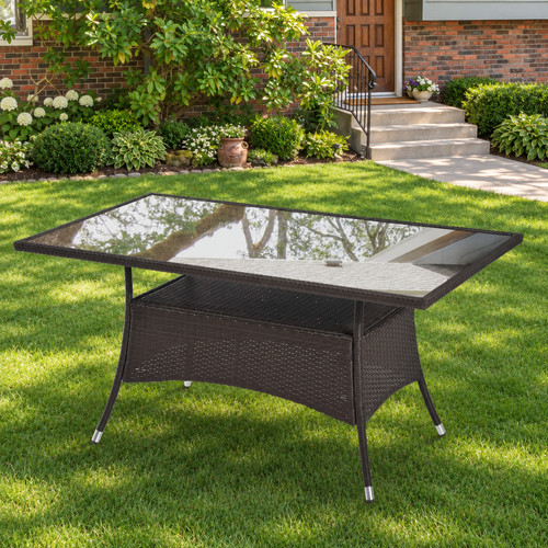 Gartentisch esstisch glastisch - gartentisch,