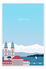 Poster Zürich - Katinka