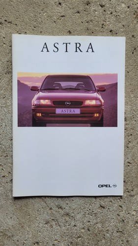 Opel astra prospekt katalog - prospekt,